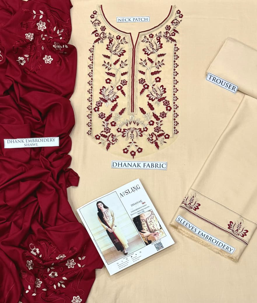 URGE  Winter Collection - DHANAK 3PC