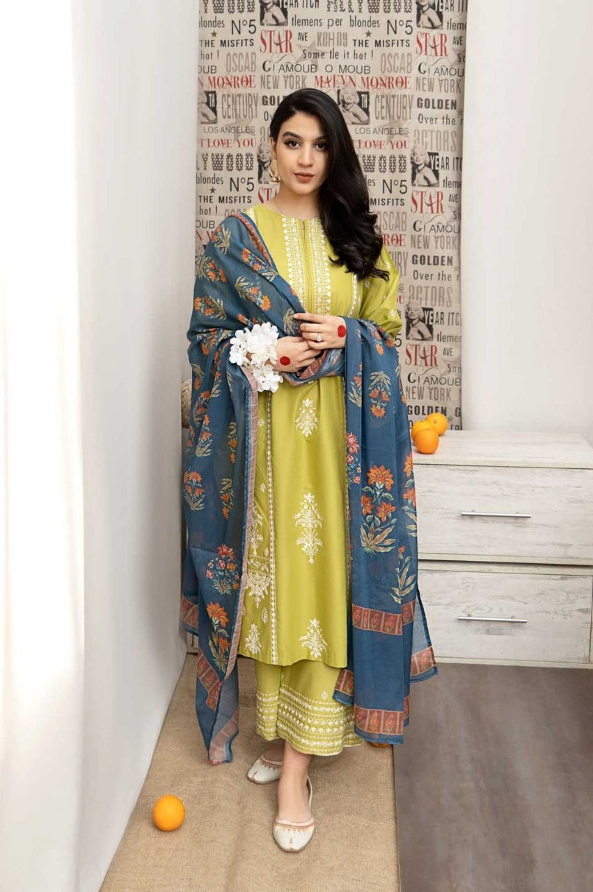 URGE  Winter Collection - DHANAK 3PC
