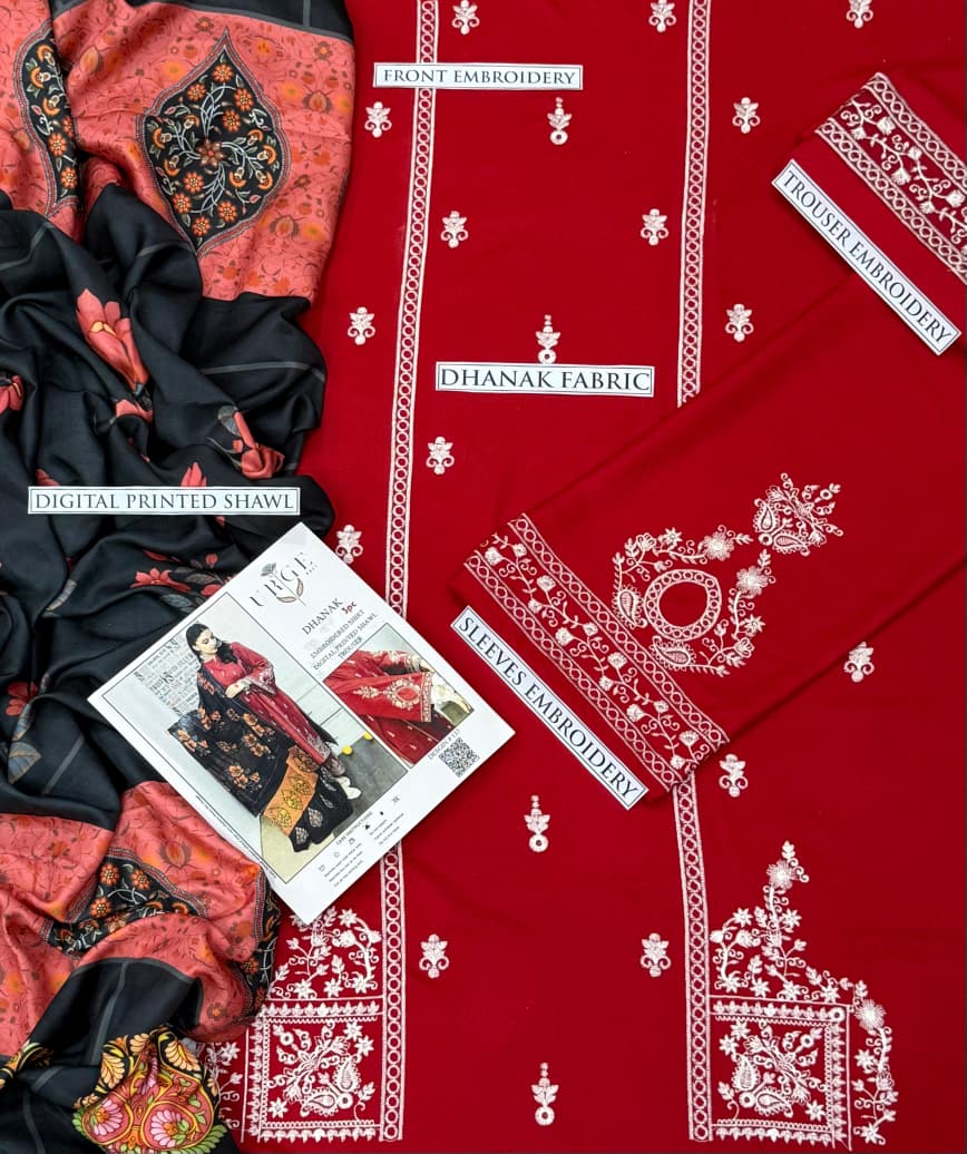 URGE Winter Collection - DHANAK 3PC