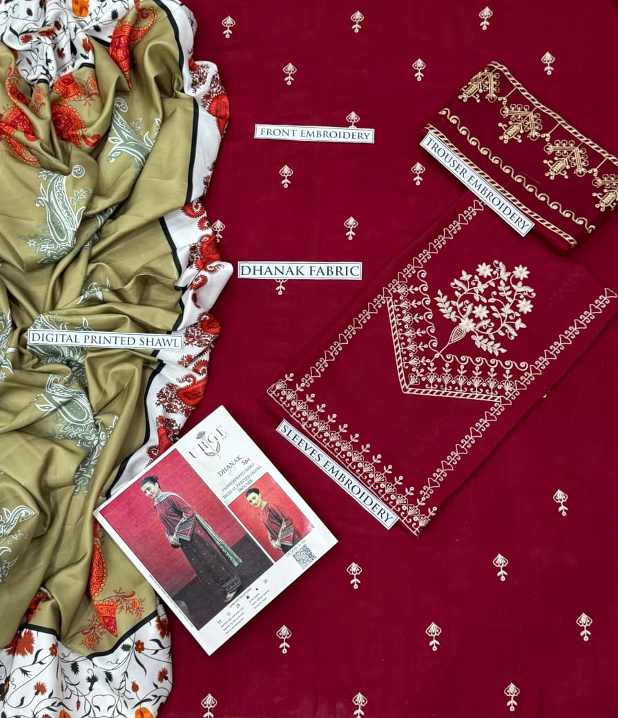 URGE Winter Collection - DHANAK 3PC