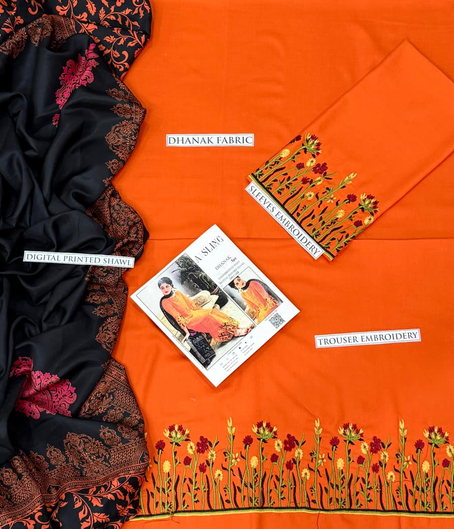 URGE Winter Collection - DHANAK 3PC