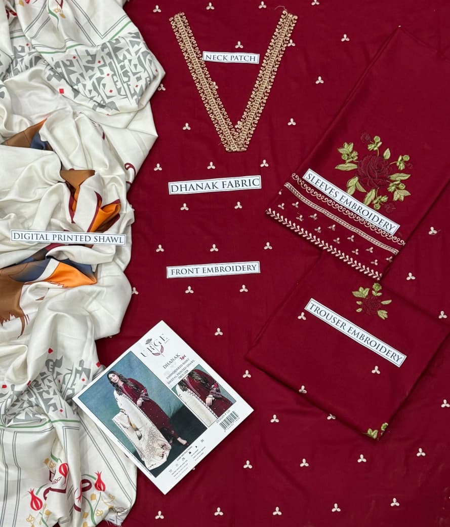 URGE Winter Collection - DHANAK 3PC