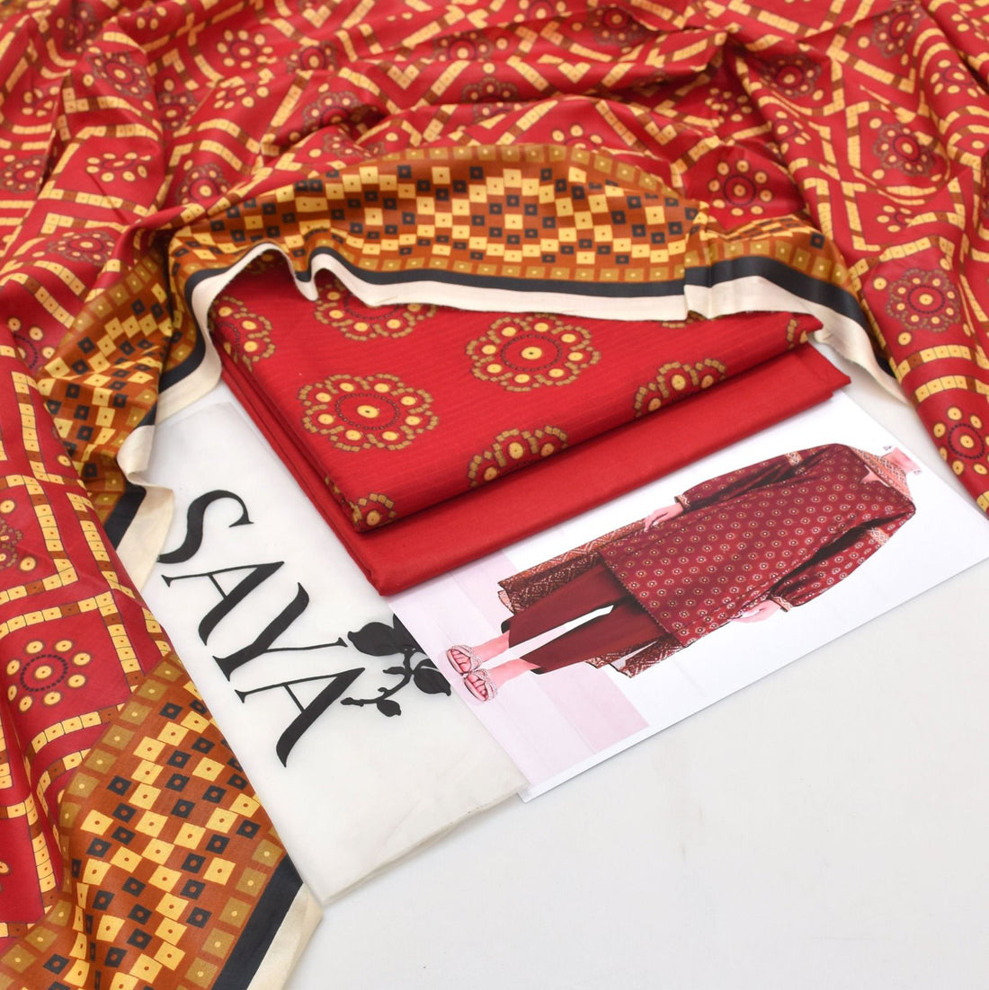 Saya 3 PC – Elegant 3-Piece Suit