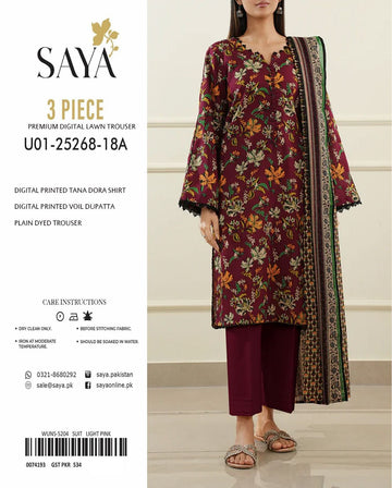 Saya 3 PC – Elegant 3-Piece Suit