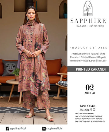 SAPPHIRE Elegant 3-Piece Suit Collection