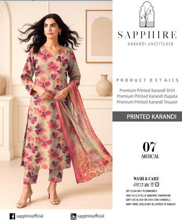 SAPPHIRE Elegant 3-Piece Suit Collection