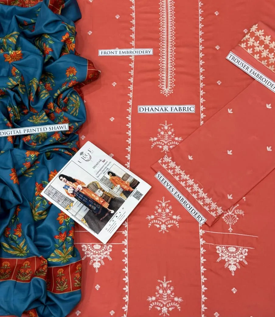 URGE  Winter Collection - DHANAK 3PC