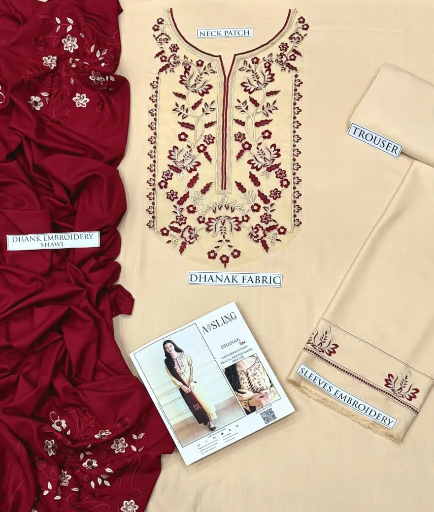 URGE  Winter Collection - DHANAK 3PC