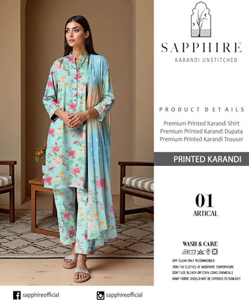 SAPPHIRE Elegant 3-Piece Suit Collection