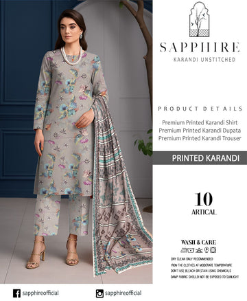 SAPPHIRE Elegant 3-Piece Suit Collection