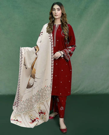 URGE Winter Collection - DHANAK 3PC